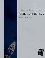 Brothers of the Sea SATB choral sheet music cover Thumbnail
